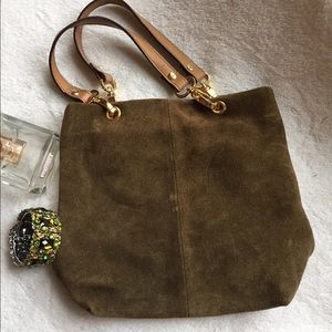 Suede bag